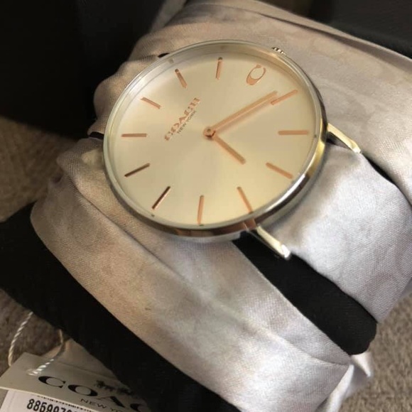 Coach Perry Scarf Wrap Ladies Analog Watch - Picture 7 of 8